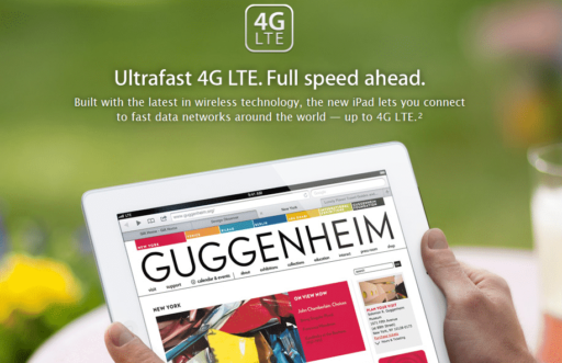 Read more about the article Personal Hotspot With 4G LTE iPad Supported By Verizon, Not By AT&T