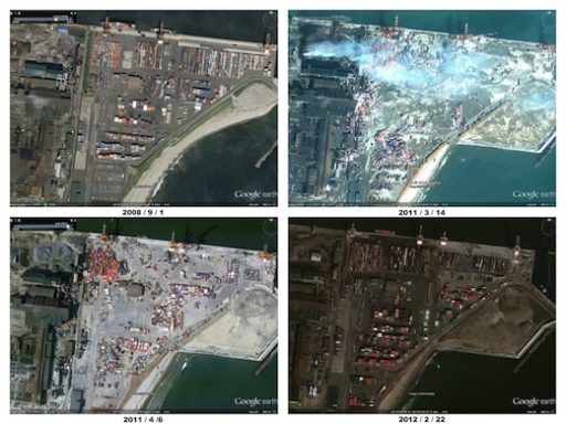 Read more about the article Google Maps and Google Earth Now Show Latest Updated Satellite Imagery of Japan After Tsunami