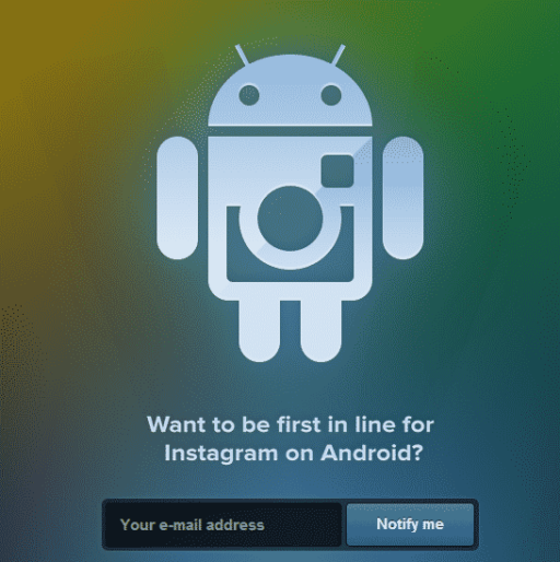 Read more about the article Sign-Up Page Launched By Instagram For Android Users