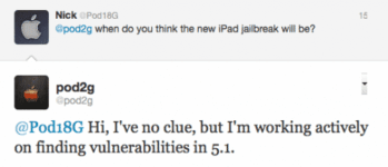 Pod2g Working On iOS 5.1 Jailbreak