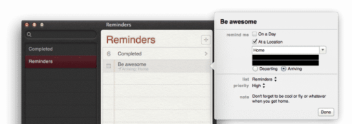 Read more about the article Mac OS X 10.8 Beta Brings The Option Of Location-Based Reminders