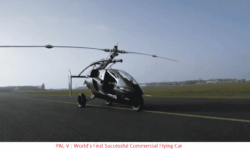 [Video] The Dream Comes True : Fly In The Air With The World’s First PAL-V Flying Car