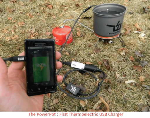 Read more about the article The PowerPot : First Thermoelectric USB Charger Charges Any USB Devices