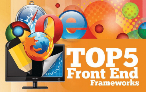 Read more about the article Top 5 Front End Frameworks [Infographic]
