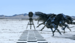 Futuristic Ad Shows Robot Greyhounds Racing In The Desert [Video]