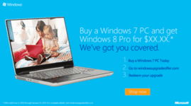 Microsoft To Offer $15 Windows 8 Pro Upgrade
