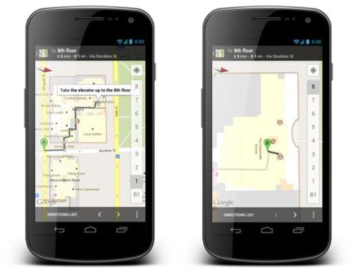 Read more about the article Google Maps For Android Gets Google Offers And Indoor Walking Directions