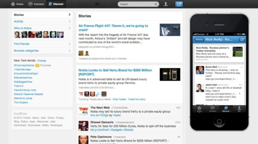 Read more about the article Twitter Makes Discover Feature More Relevant By Adding Social Signals