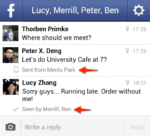 Facebook Messenger App Updated, Tells The Time When Someone Read Your Message