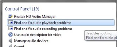 [Tutorial] How To Solve The Problems With Sound In Your Windows