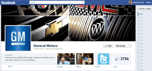 Read more about the article General Motors Spent Millions Of Dollars On Its Facebook Pages, Doesn’t Get Any Results