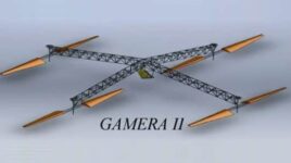 Human-Powered Gamera II Helicopter Hovers In Air For 50 Seconds, Breaks Previous Flight Record