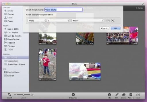Read more about the article [Tutorial] Sort Your iPhoto Videos And Photos With Smart Albums