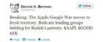 Apple And Google Battling On Kodak Patents