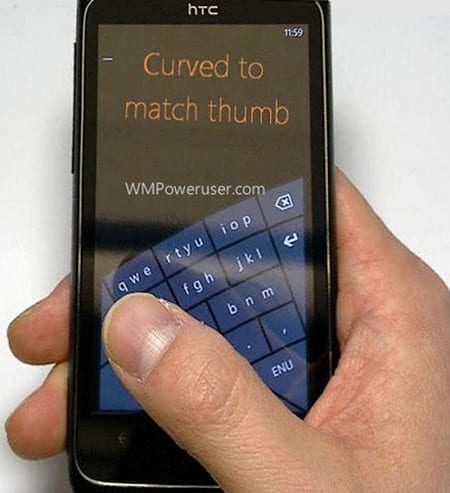 Read more about the article Windows Phone 8 May Feature Curvy One-handed Keyboard