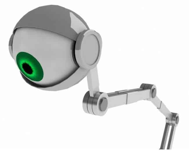 Developed Robot Cameras Mimicking Human Eye Movement, Image Credit : higyou/Shutterstock