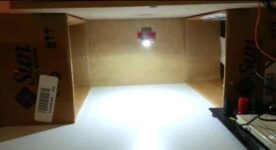 18 Year Old Student Created Levitating Light Bulb