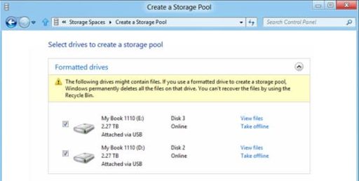 Read more about the article [Tutorial] How To Create A New Pool Of Storage Space In Windows 8