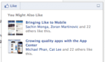 Facebook Introduces New Feature- Recommendations Bar