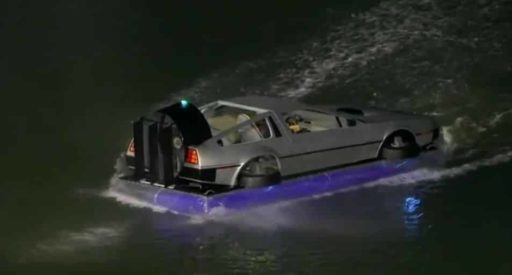 Read more about the article A San Francisco Grad Student Made A DeLorean Hovercraft