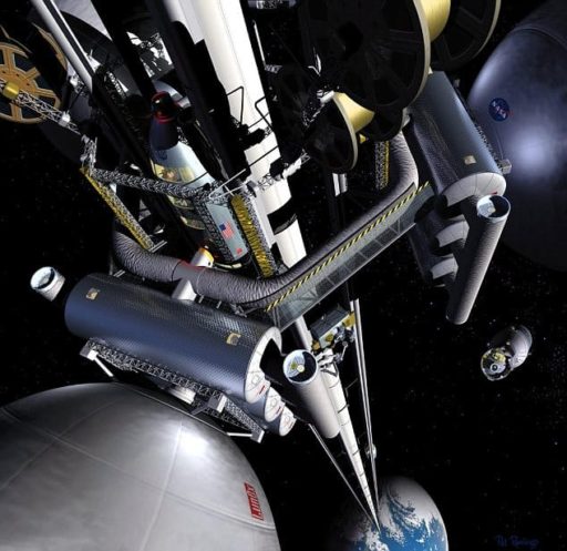 Read more about the article A Former NASA Engineer Plans To Build Space Elevator To The Moon