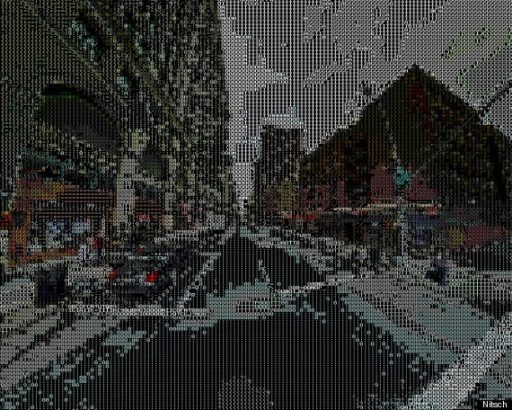 Read more about the article Use Google Street View In Matrix Style With ASCII Filter