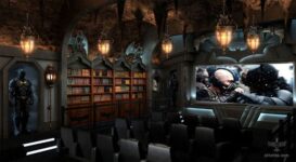 A $2 Million Dark Knight-Themed Home Theater