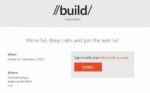 Microsoft’s BUILD 2012: House Full Within The First Hour