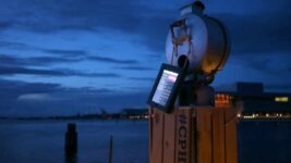 New Installation Turns Morse Code Tweets Into Light Signals