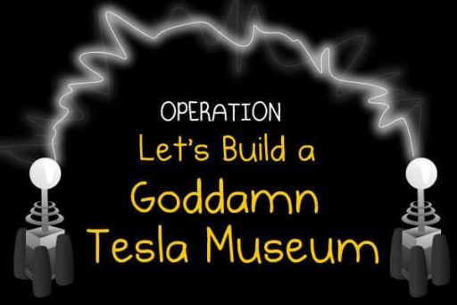 Read more about the article The Oatmeal Launches ‘Let Us Build A God Damn Tesla Museum’ Project