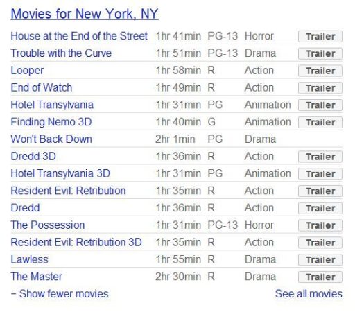 Read more about the article Google Enabled YouTube Movie Trailers Directly On Its Search Results Page