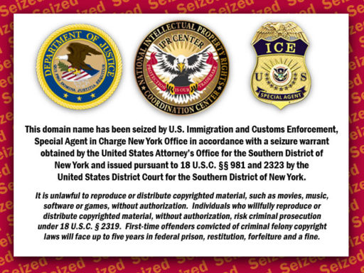 Read more about the article Congress Members Express Concern Over Unjustified Domain Name Seizures By Homeland Security