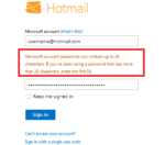 Microsoft Limits Password Lengths To 16 Characters