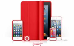 Apple Launches “Red Line” Of Merchandise