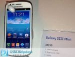 Samsung Launching 4-inch Galaxy S III Mini Today, Specs And Image Leaked