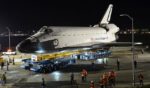 Retired NASA Space Shuttle Endeavour Now Travelling On The Streets Of Los Angeles