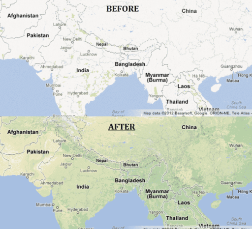 Read more about the article Google Maps Gains More Visual Terrain Improvements