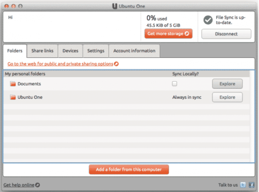 Read more about the article Ubuntu One Cloud Storage Application Hits Mac OS X In Beta