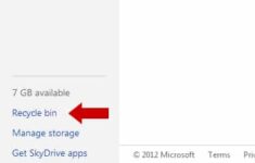 [Tutorial] How To Restore Deleted Files On SkyDrive