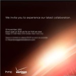 HTC And Verizon To Unveil New Products On November 13