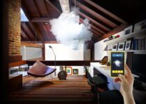 Nebula 12: An Innovative Lamp That Can Visualize Weather On Walls