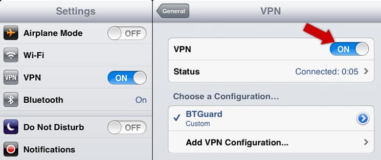 free ipad uk vpn settings for iphone