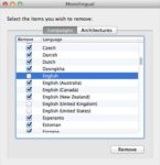 [Tutorial] How To Free Space In Mac OS X By Deleting Unused Language Files