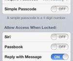 [Tutorial] How To Disable Access To Siri, Passbook From iOS Lock Screen