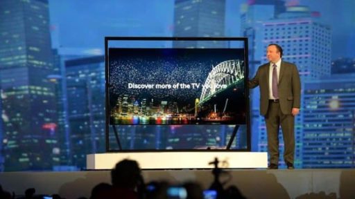 Read more about the article Samsung Unveils 110-inch Giant 4K TV At CES 2013