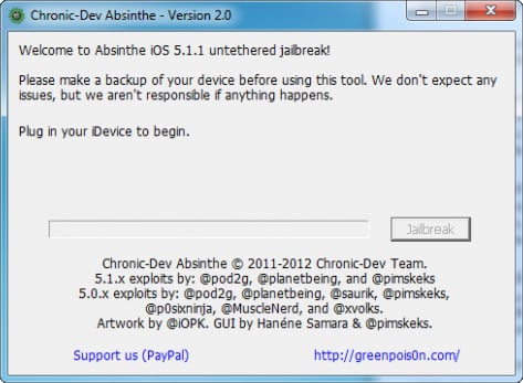 Read more about the article [Tutorial] How To Jailbreak Your iPad on iOS 5.1.1 Using Absinthe 2.0 – Windows