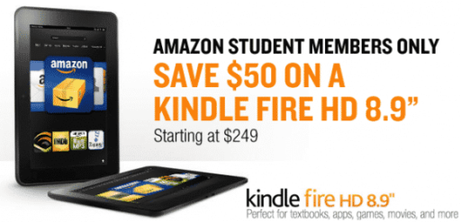 Read more about the article Students Can Get Kindle Fire HD 8.9 At $50 Cheaper This Month