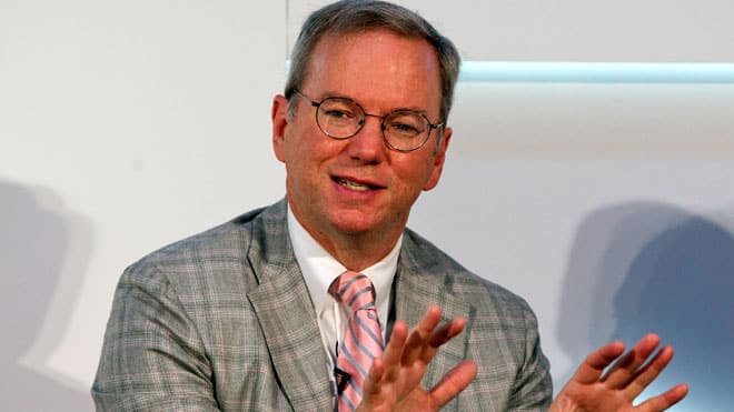 Eric Schmidt Elaborates On The State Of Technology And Internet In ...