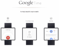 Google Time Concept Shows How A Real Smart Watch From Google May Look Like
