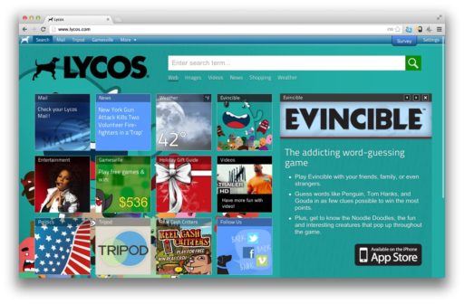 Read more about the article Lycos Plans A Comeback With A New Search Engine In 2013